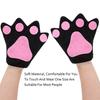 5 Pcs Cat Costume Set Cat Ears Headband Cat Bow Tie Cat Tail Cat  Gloves for Halloween Costume Pa