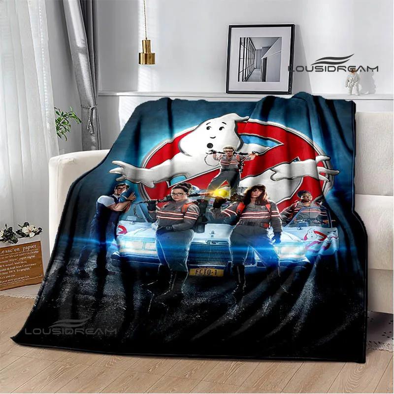 Ghostbusters Cartoon printed blanket Warm Flannel Blankets Soft and Comfortable Home Travel Blanket bed linings Birthday Gift