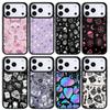 Girly Pastel Witch Goth Pattern Mobile Phone Case for IPhone 17 AIR 16pro Max 15 14 13 12 11 Bumper Cover
