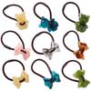 High Horsetail Hair Rope Bear Hair Rubber Bands Flower Scrunchies Women Hair Bands Sweet Hair Ties