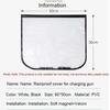 New Magnetic Car Charging Port Rain Cover Waterproof Dustproof Electric Car Charger Plug Cover EV Charger Protector Outdoor