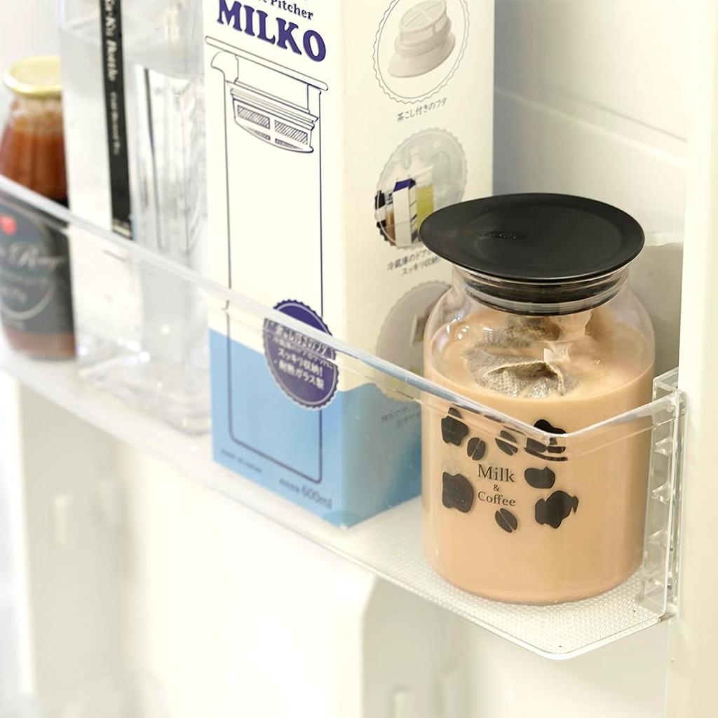 HARIO Milk Coffee Pot with 30 Coffee Packs, 500ml Capacity, Made In Japan (MDCP-500-B)