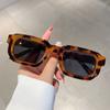 New Men Vintage Rectangle Frame Sunglasses Fashion Retro Sun Glasses Luxury Brand Design Goggles UV400 Shades Eyewear
