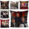 1pc Backstreet Boys Band Pillow Case Square Pillow Bedroom Sofa Leisure Comfort Cushion Car Living Room Home Decoration