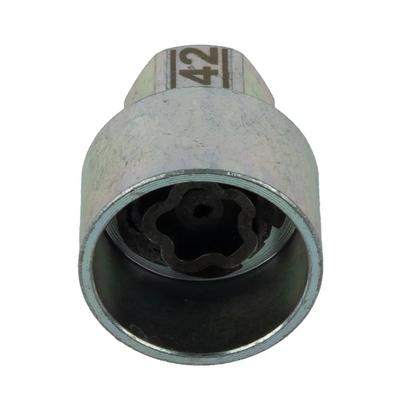 1X Tire Wheel Lock Anti-Theft Screw Lug Nut Bolts #42 Removal Key Socket For BMW F12 Disassembly Tool Accessories