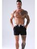 New Men's High-End Quick-Dry Plus Size Double-Layer Tie-Up Swim Trunks