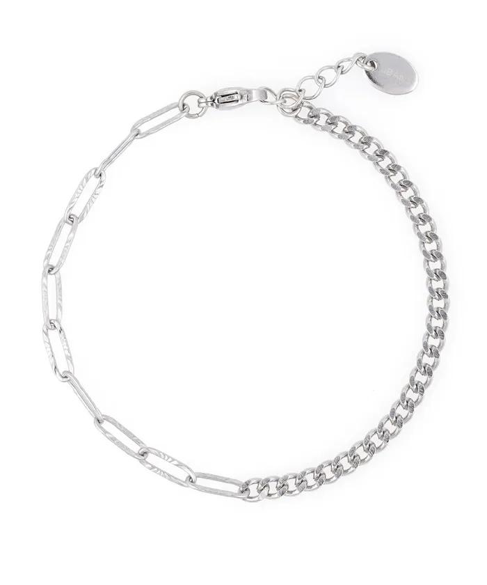 Line Point Double 1098 H Black Hair Pink 1386 Bracelet Set (C2601-SE467_PK)
