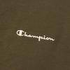 Champion Relax Fit Long Sleeve Script Terry Size L Women's Techweave® T-Shirt, Stretch, Quick-Drying, Logo, Half-Zip Sweatshirt, Olive, (CW-AS004)