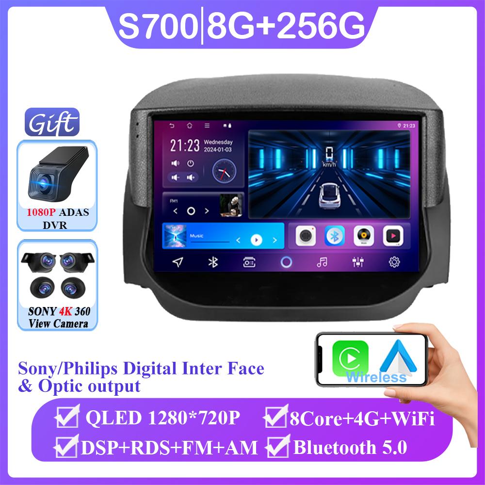 Android 14 For Ford EcoSport Eco Sport 2014 - 2018 Auto Wifi Radio Stereo Multimedia Player GPS Navigation Wireless Carplay Dvd