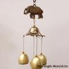 Mini Brass Wind Chimes Outdoor Door Bell Door Window Wall Hanging Bell Japanese Room Decoration Pendant Garden Decor Outdoor
