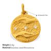 Fashion Personality Sun Moon Stars Sun Love Diy Bracelet Necklace Pendant Stainless Steel Accessories