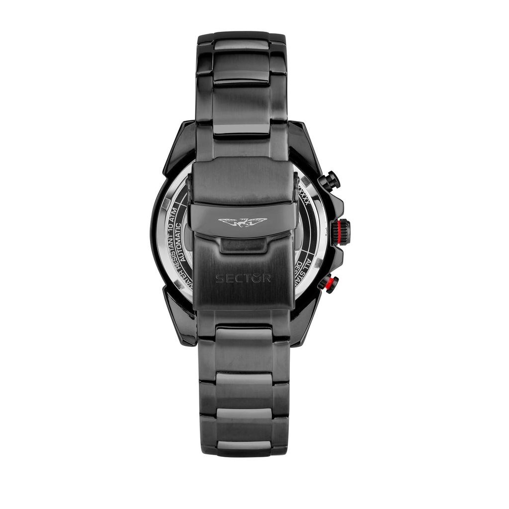 Sector 450 Chronograf Nerezová ocel Černý ciferník Quartz R3273776006 100M Pánské hodinky