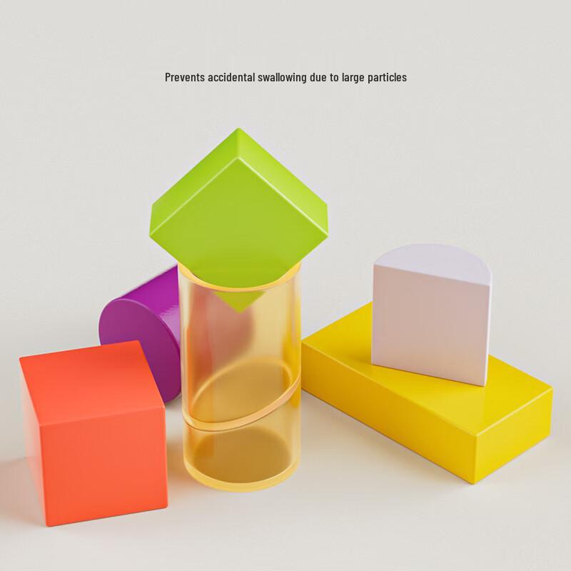 QZMEDU Large Particle Wooden Building Blocks