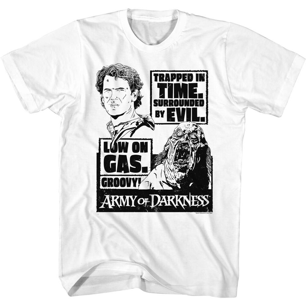 Army Of Darkness Movie Trapped In Time Surrounded By Evil Men s T Shirt  Unisex T-Shirt XXXXL