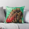Animorphs Bears Square Pillowcase Polyester Linen Velvet Printed Zip Decor Room Cushion Cover