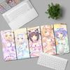 HD Anime Mousepad Cute Chocolate And Vanilla Natural Rubber Nonslip Keyboard Gaming Nekopara Extended Mat PC Office Accessories