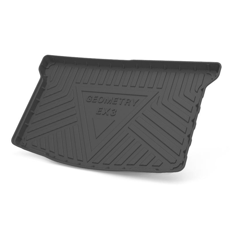 Tapis de coffre TPE écologique, imperméable et antidérapant pour Geely EX3 Kungfu Bull 2021