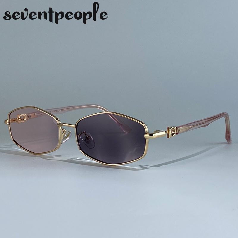 Steampunk Small Frame Hexagon Sunglasses Women Luxury Brand Vintage Punk Polygon Sun Glasses For Ladies Change Color Shades