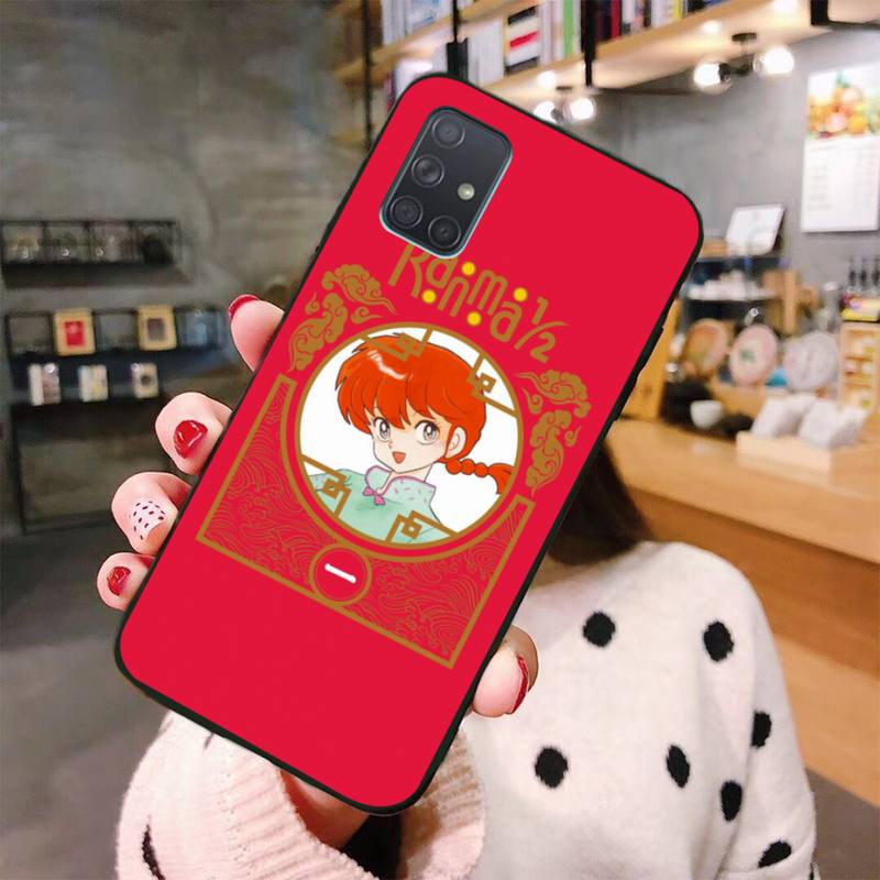 USAKPGRT Ranma 1 2 Painted Phone Case For Samsung Galaxy A21S A01 A11 A31 A81 A10 A20E A30 A40 A50 A70 A80 A71 A51
