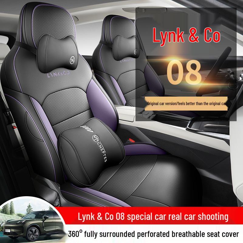2023 Funda Universal para Asiento de Coche Lynk & Co 08 - Cojín de Cobertura Completa para las Cuatro Estaciones