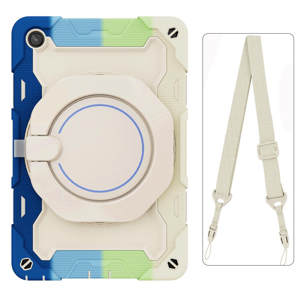 Suitable for Lenovo Tablet Case Protective Cover M11M9one8.7K9IDEA11 Xiaoxin 2025 with Wristband and Rotating Stand