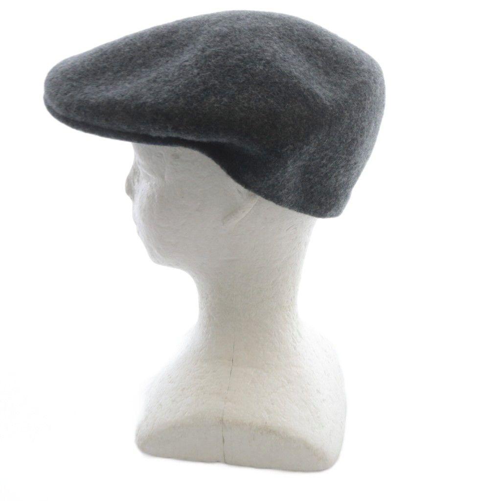 Used KANGOL WOOL 504 Hunting Hat L Gray