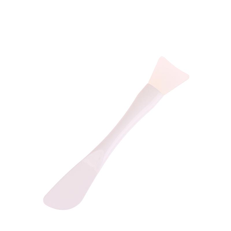 Silicone Facial Mask Brush Soft Head With Scraper Integrated Dual-Use Mud Film Brush Diy Film Adjusting Beauty Tool Beauty
