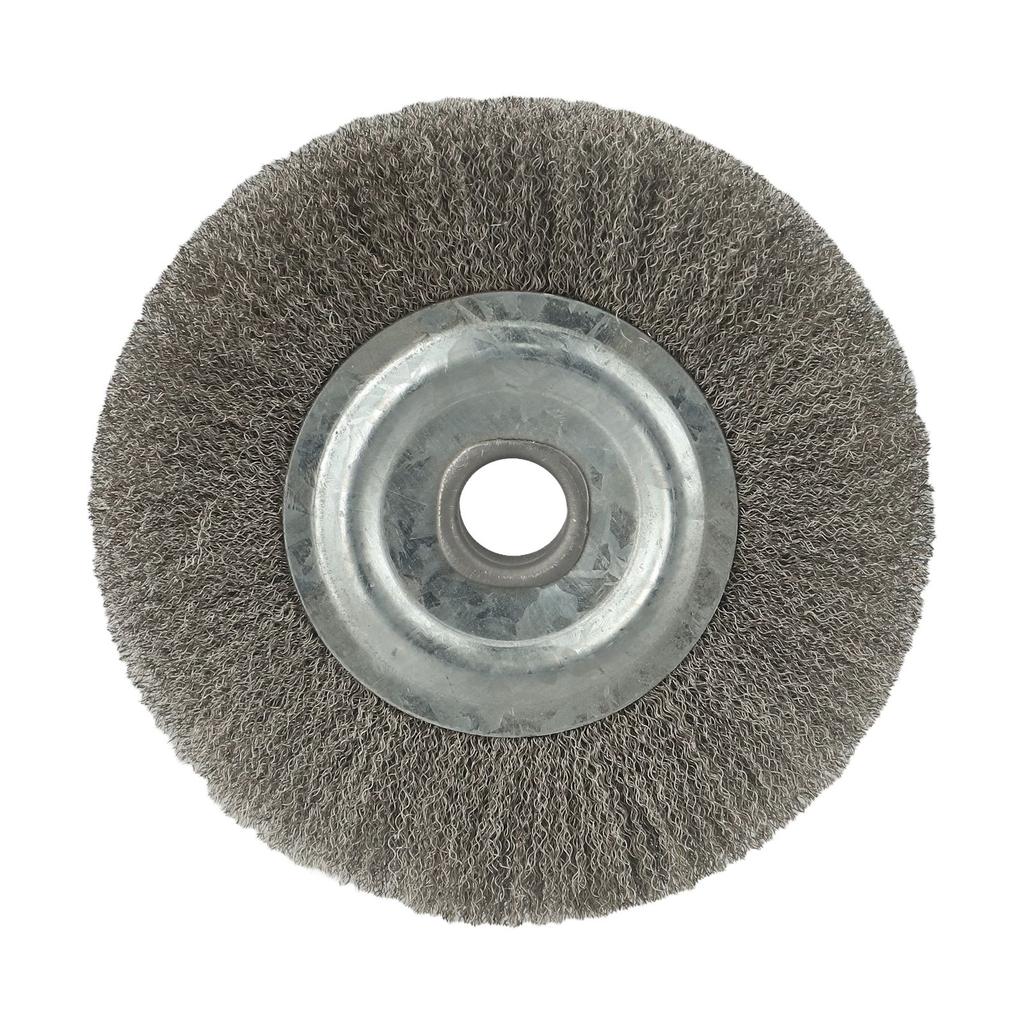 5 Inch Wire Wheel Abrasive Wire Wheel For Surface Preparation Peeling Polishing High Efficiency Metal Deburring