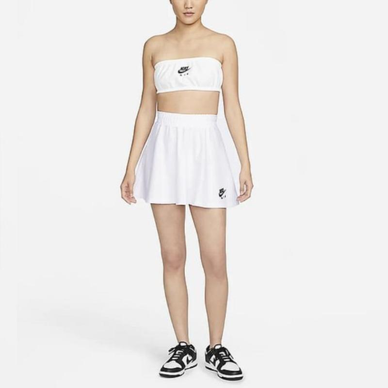 Nike Air Casual Short Skirts Women's White DO7605-100