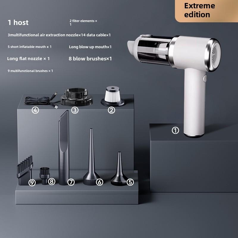 Cordless Car Vacuum Cleaner, Handheld Portable Auto Vacuum with High Suction Power for Home Car Cleaning