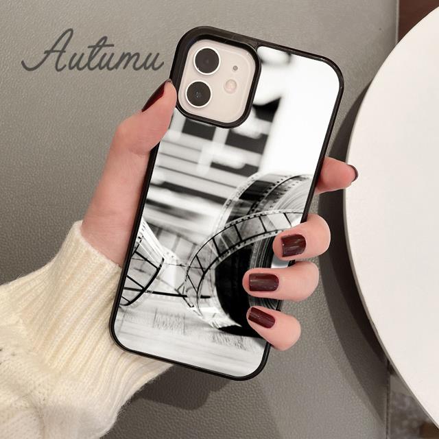Clapper Board Film Movie Maker Phone Case for iPhone 11 12 13 14 Pro Max Mini XR XS SE 2020 7 8 Plus Galaxy S21 S22 Cover Shell