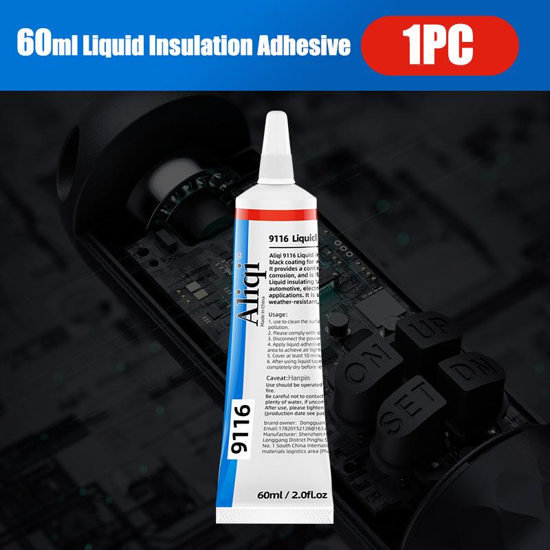 15/60ML Tekuté lepidlo Elektrická izolační pasta Potažení kabelů Oprava elektrických vedení v domácnosti Izolační tmel