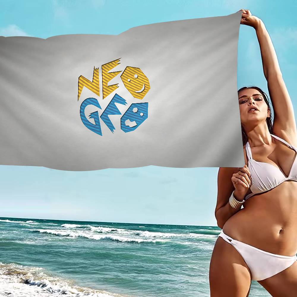 S-SNK N-Neogeo Neo Geo Coperta in Microfibra Asciugatura Rapida Asciugamani da Spiaggia Stampa Sovradimensionata Super Assorbente Coperta Asciugamano da Piscina