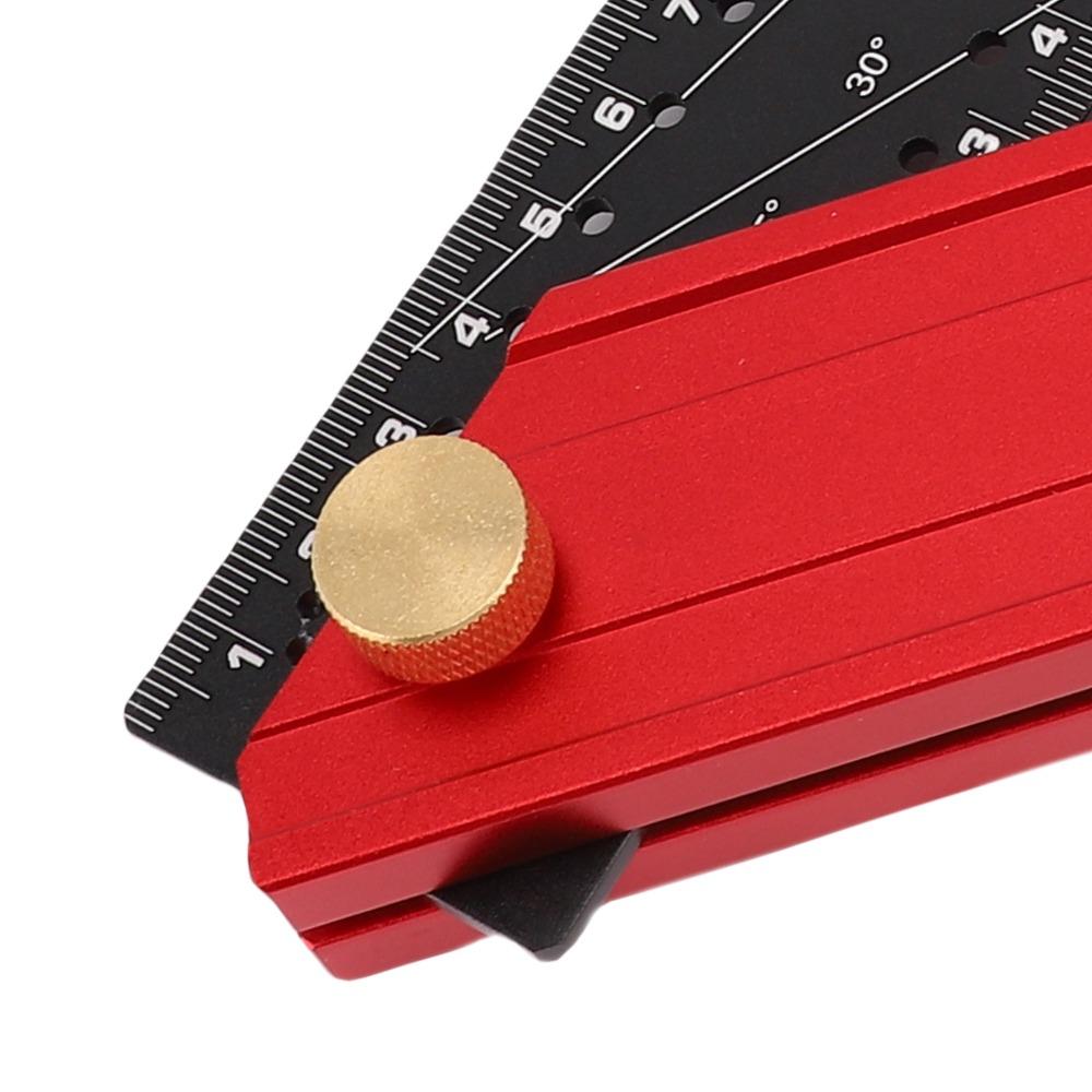 300mm Metric Square Ruler 90 Degree L Shaped Ruler Adjustable Carpenter Square Ruler Woodworking