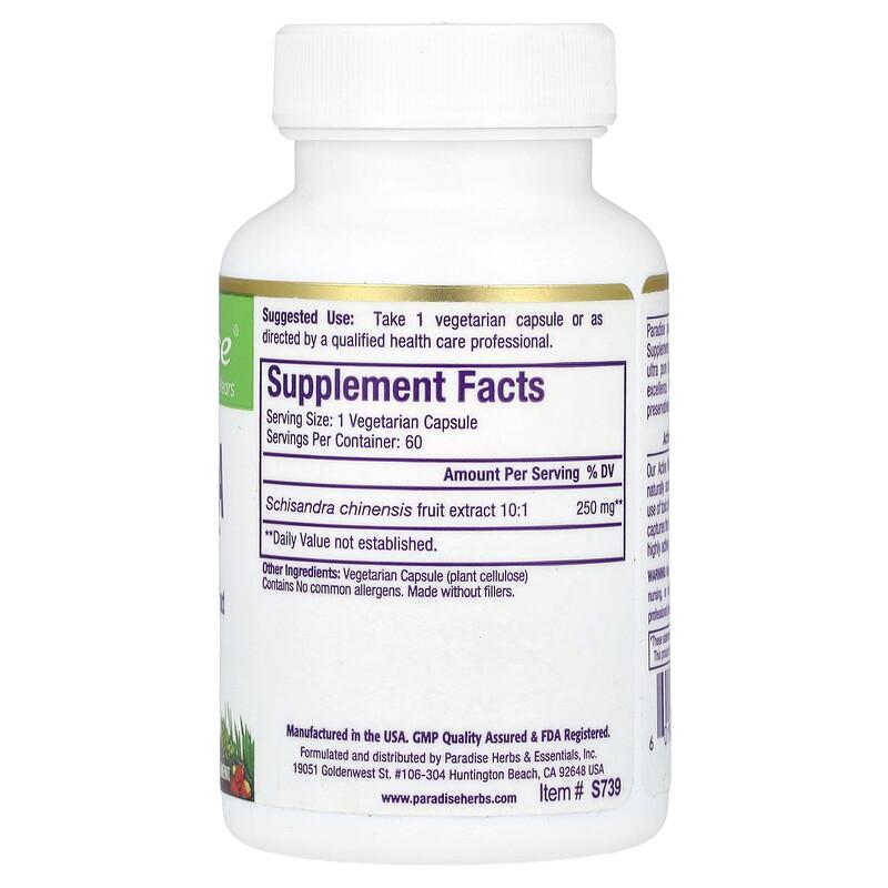 Schisandra, 60 Vegetarian Capsules (250 mg per Capsule)