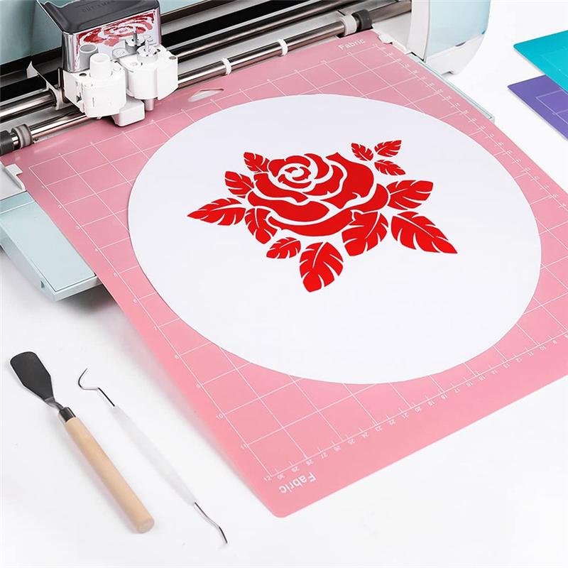 AEE2-Cutting Mat For Cricut Maker 3/Maker/Explore 3/Air 2/Air 12 Pack 12X12in Replacement Accessories
