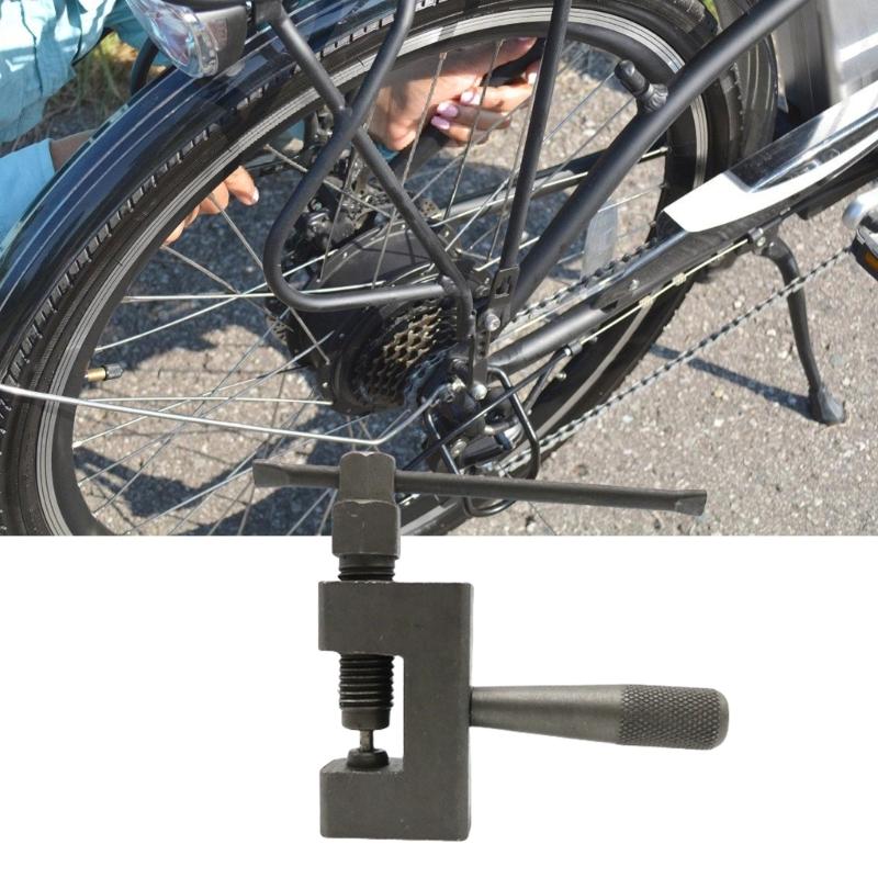 Motorcycle Chain Tool with Carrying Case Chain Cutter and Riveter Chain Link Removal Tool for Dirt Bike Motorcycle