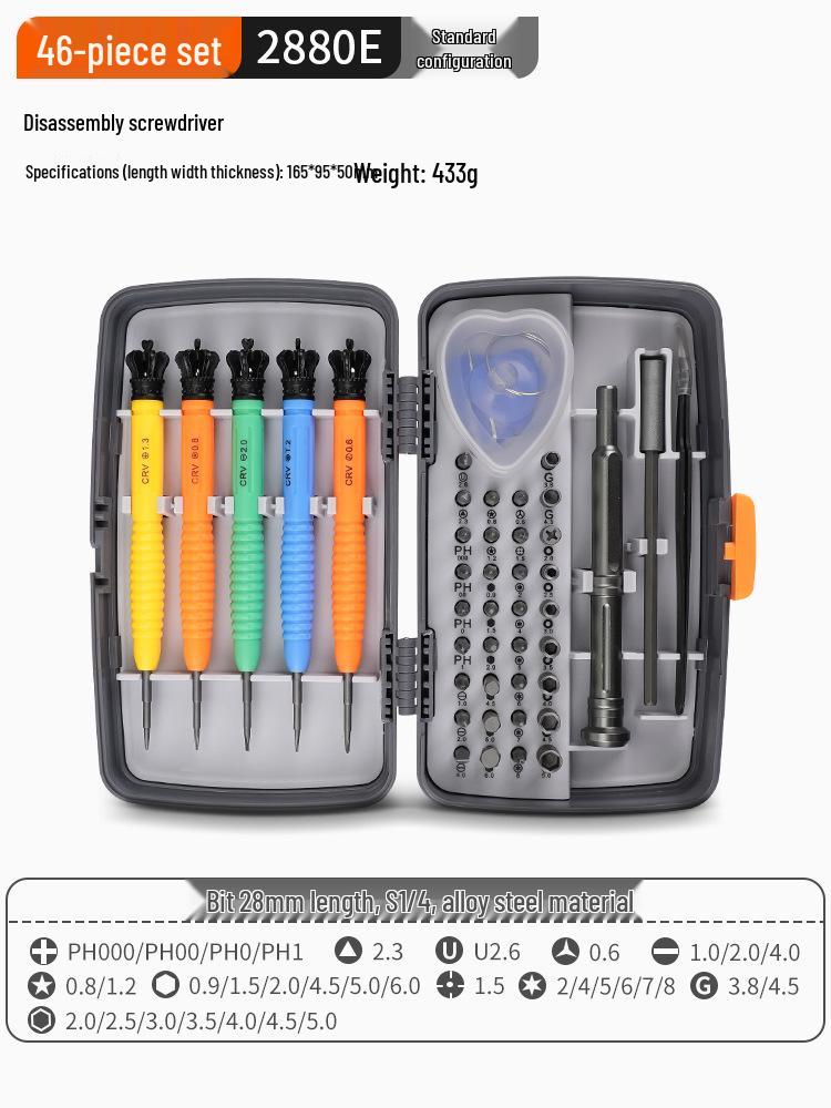 Multifunctional Ratchet Screwdriver & Socket Set for Motorcycle and Household Repairs