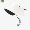 Women's Full Cover UV Protection Sun Hat Outdoor Airy Top Cap with Lamp Shade Design & Extra Wide Brim Summer Sunscreen Hat