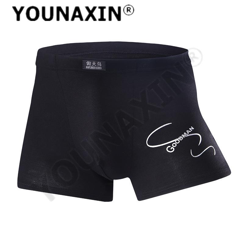 Modální pánské spodní prádlo Boxerky s potiskem Kalhotky pro mládež Prodyšné módní chlapecké spodní prádlo L XL 2XL 3XL