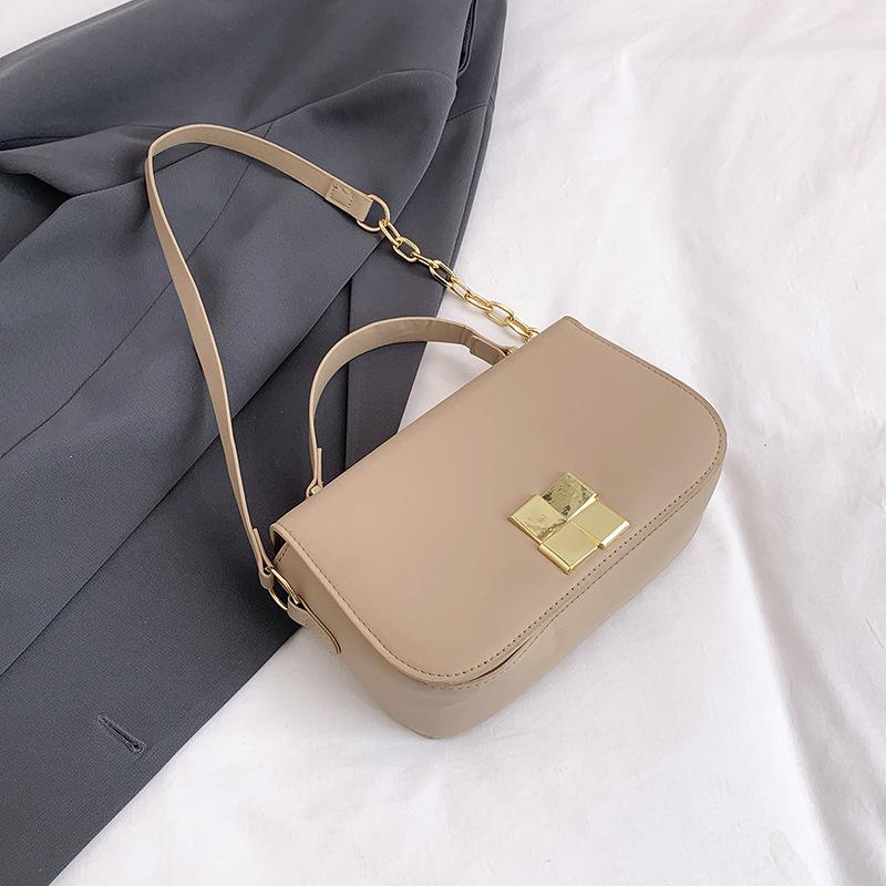 Premium texture fashion small bag women's messenger bag 2025 popular new versatile shoulder small square bag