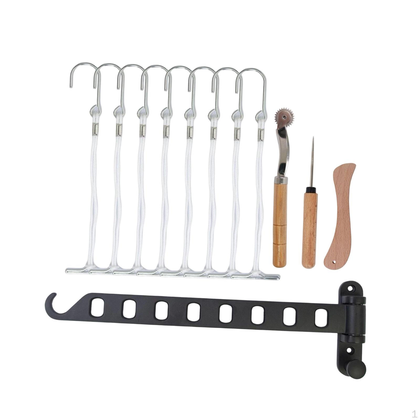 

12x Крючки для хранения выкроек, Набор инструментов, Копировальное колесико, Оверлочная строчка, Маркировка стежка, Распорка