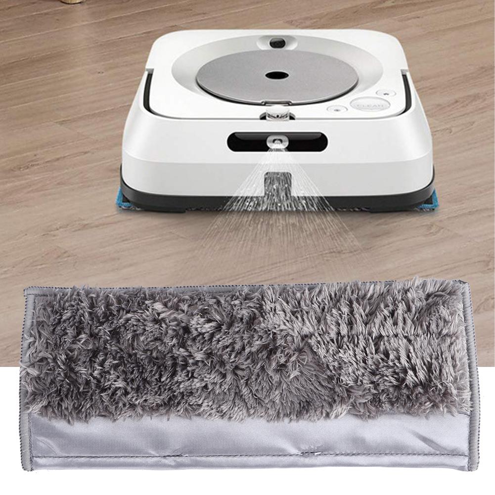 Robot Temizleyici Paspas Bezi Temizleme Paspas Bezi Yedek Parçalar Braava Jet M6 için Uygun Kuru Paspaslama