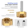 Joystick Soldering Iron Tip with Adapter Multi-Hole Chrome-Plated Copper Tip, Excellent Heat Conduction, Precise Alignment