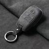Leather Car Key Case For KIA Sportage Cerato Optima K2 K3 K4 K5 RIO Picanto Soul Sorento Sedona 3 Button Cover Shell Accessories