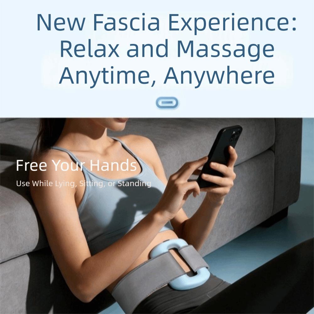 Portable Fascia Massager Ergonomic Handheld Massager Fitness Equipment Massage Ring Muscle Massage