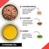 TEACURRY Herbata na Tarczycę w Torebkach|30 Torebek, Opakowanie na 1 Miesiąc|Wspiera Tarczycę (Tsh T3 T4),Zarządzanie wagą, 50 gram - Kurkuma