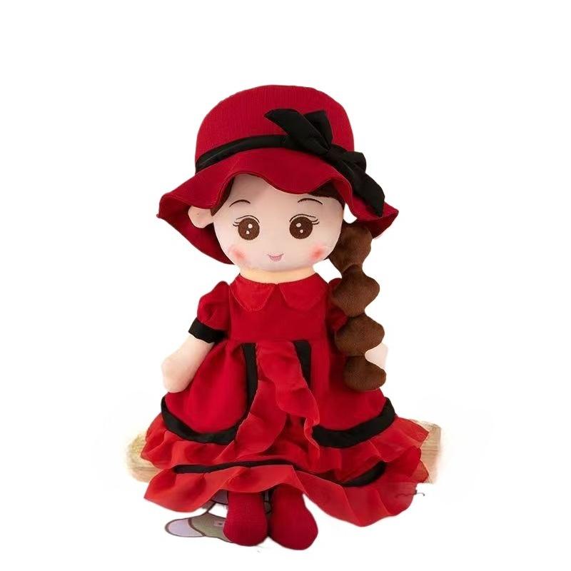 Kawaii Plush Girl Dolls Soft Stuffed Dolls Lovely Plush Toys Girl Toys Kids Birthday Valentine Gift
