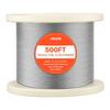3.2 mm Wire Rope, 152 m Length, 316 Stainless Steel Wire Cable with Cutter, 798 kg Breaking Strength, 1 x 19 Strands Construction, Steel Cable for