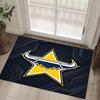 North Queensland Cowboys Design Crystal Velvet Carpet Cozy Non?Slip Printed Rug For Bedroom Living Room Entrance